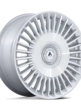 Asanti Black ABL-40 Tiara Wheel 22x9 5x112/120 27mm Gloss Silver Bright Mach Face                                     - AB040SD22905927 - Image 3