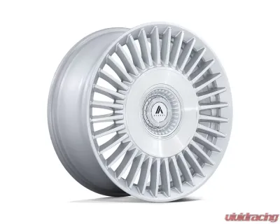 Asanti Black ABL-40 Tiara Wheel 22x9 5x112/120 27mm Gloss Silver Bright Mach Face - AB040SD22905927