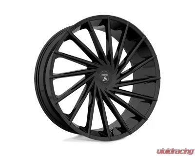 Asanti Black ABL-18 Matar Wheel 22x9 5x4.5/5 30mm Gloss Black - ABL18-22905430GB