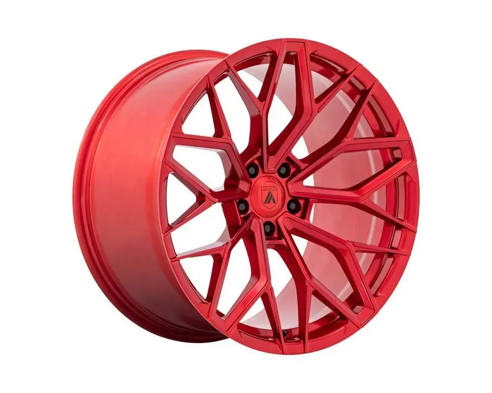 Asanti Black ABL-39 Mogul Wheel 20x9.5 5x115 15mm Candy Red - AB039QX20951515