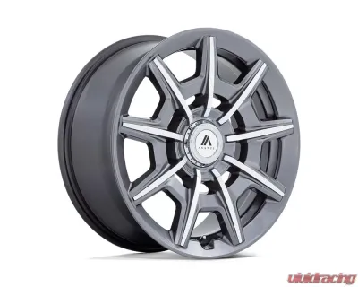 Asanti ABL-41 Esquire Wheel 20x9 Blank 15mm Gloss Anthracite Bright Machined - AB041AD20900015