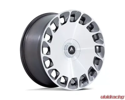 Asanti ABL-45 Aristocrat Wheel 20x9 Blank 15mm Gloss Platinum w/Bright Machined Face - AB045AD20900015