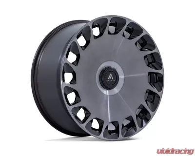 Asanti ABL-45 Aristocrat Wheel 22x9 5x112/5x120 27mm Gloss Black Machined Face w/DDT - AB045BT22905927