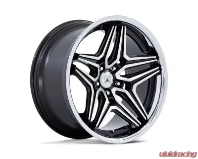 Asanti ABL-46 Duke Wheel 20x9 5x115 15mm Gloss Black Machined - AB046BD20901515