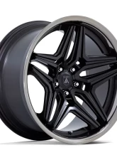 Asanti ABL-46 Duke Wheel 20x9 Blank 15mm Satin Black w/DDT Lip                                     - AB046MT20900015 - Image 3