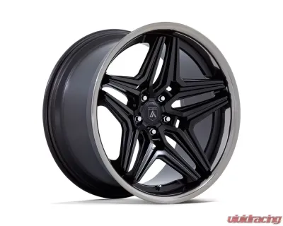Asanti ABL-46 Duke Wheel 20x9 5x120 15mm Satin Black w/DDT Lip - AB046MT20905215