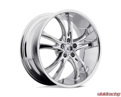 Asanti ABL-6 Wheel 22x9 5x120 32mm Chrome - ABL6-22905232CH