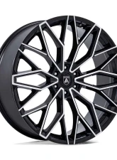 Asanti AB050 Mogul 6 Wheel 22x9.5 6x139.7 25 Gloss Black w/Machined Face                                     - AB050BD22956825 - Image 3