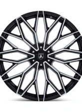 Asanti AB050 Mogul 6 Wheel 22x9.5 6x139.7 25 Gloss Black w/Machined Face                                     - AB050BD22956825 - Image 3