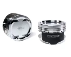 Manley 85.5mm +.5mm 10.0 / 10.5 Dish Piston Set of 4 w/ Rings Mitsubishi Eclipse | Evo (7 Bolt 4G63T) 1993-2006