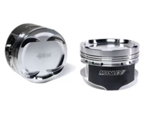 Manley 86.5mm +.5mm 9:1 Platinum Series Extreme Duty Dish Piston Set w/ Rings Toyota Supra Turbo 3.0L 1993-1998 - 609005CE-6