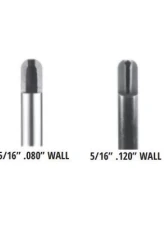 Manley 7.25 Length 3/8" Dia .080" Wall 4130 Chrome Moly Swedged End Pushrods Set of 8                                     - 25873-8 - Image 2