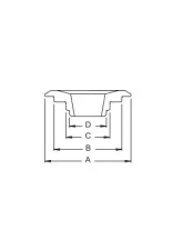 Manley 1.500" OD Lightweight 10Deg Titanium Retainers Set of 16                                     - 23683-16 - Image 2