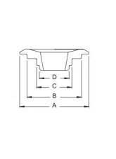 Manley 1.437"/1.550" OD 7Degx11/32" Street Master Steel Valve Spring Retainers Set of 16                                     - 23645-16 - Image 2