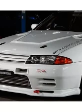 Top Secret G-Force Aero Hood Nissan Skyline R32 1989-1994                                     - TOP-HUD-CF-R32 - Image 2