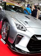 Top Secret M17 CFRP/FRP Combo Full Bumper Kit Nissan GT-R R35 2017-2019                                     - TOPSECRET_NISSANGT-R-R35_FULLBUMPERKIT - Image 3