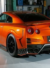 Top Secret M17 Rear Bumper Nissan GT-R R35 2017-2019                                     - TOPSECRET_NISSANGT-R-R35_REARBUMPER - Image 2