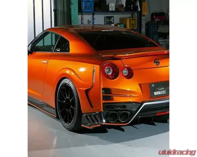 Top Secret M17 Rear Bumper Nissan GT-R R35 2017-2019 - TOPSECRET_NISSANGT-R-R35_REARBUMPER