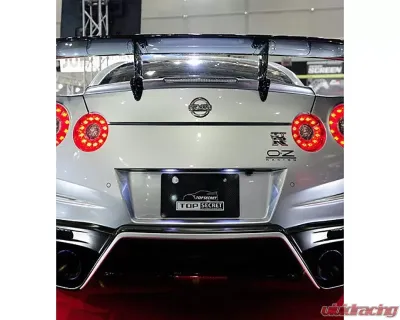 Top Secret M17 Rear Bumper Nissan GT-R R35 2017-2019 - TOPSECRET_NISSANGT-R-R35_REARBUMPER