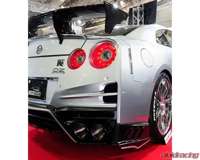 Top Secret M17 Rear Bumper Nissan GT-R R35 2017-2019 - TOPSECRET_NISSANGT-R-R35_REARBUMPER