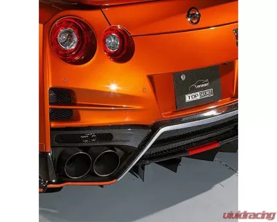 Top Secret M17 Rear Under Bumper Nissan GT-R R35 2017-2019 - TOPSECRET_NISSANGT-R-R35_REARUNDERBUMPER