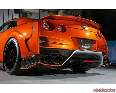 Top Secret M17 Rear Under Bumper Nissan GT-R R35 2017-2019 - TOPSECRET_NISSANGT-R-R35_REARUNDERBUMPER