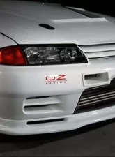 Top Secret Front Lip Spoiler CFRP Nissan Skyline GTR R32 1989-1994                                     - TOP-FS-CF-R32 - Image 2