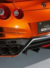 Top Secret FRP Rear Under Bumper GTR R35 2017                                     - TOPSECRET0139 - Image 2