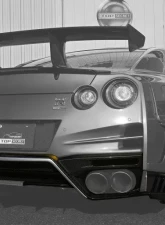 Top Secret FRP Rear Under Bumper GTR R35 2017                                     - TOPSECRET0139 - Image 2
