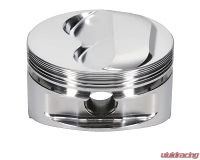 JE Pistons Chevrolet Small Block Piston Kit - 4.125 In. Bore - 1.125 In. CH, 5.60 CC, Set of 8 - 182053