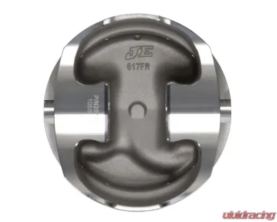 JE Pistons Ford Small Block Piston Kit - 4.125 in. Bore - 1.230 in. CH, 6.50 CC  Set of 8 - 207416