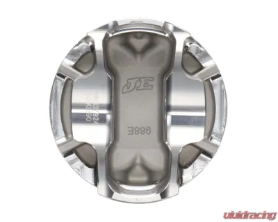 JE Pistons Ford 2.3L EcoBoost Piston Kit - 87.50 mm Bore - 1.299 in. CH, -6.40 CC  Set of 4 - 337924