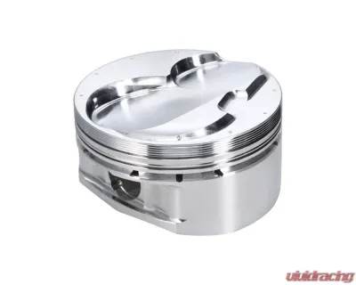 JE Pistons Chevrolet Small Block Piston Kit - 4.125 In. Bore - 1.250 In. CH, -4.50 CC, Set of 8 - 378004