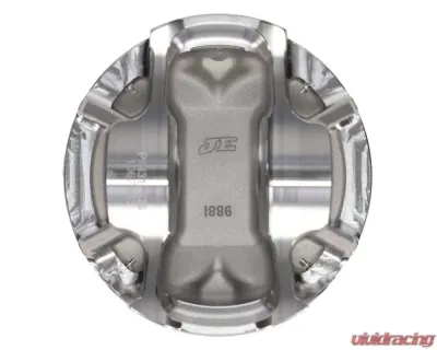 JE Pistons Nissan KA24DE Piston Kit - 89.00 mm Bore - 1.336 in. CH, -4.00 CC  Set of 4 - 317930