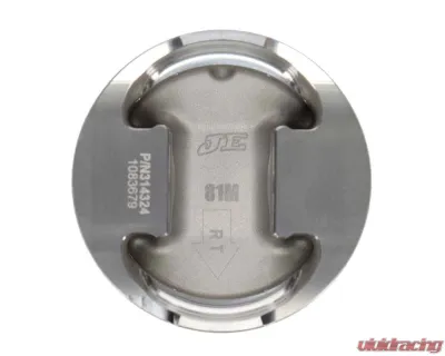 JE Pistons Audi 2.7L S4 TT Piston Kit - 82.50 Mm Bore - 1.210 In. CH, -5.70 CC, Set of 6 - 314326