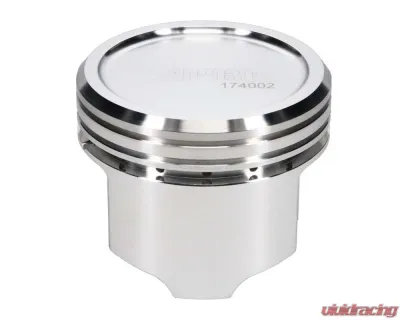 JE Pistons Chevrolet Small Block Piston Kit - 3.766 in. Bore - 1.560 in. CH, -5.00 CC  Set of 8 - 174004