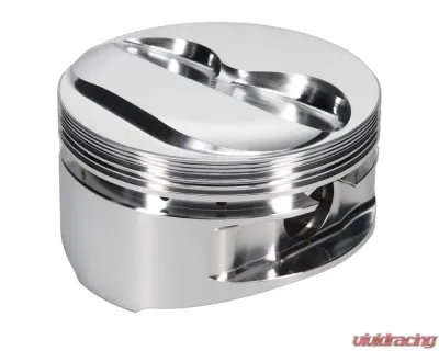 JE Pistons Chevrolet Small Block Piston Kit - 4.070 In. Bore - 1.250 In. CH, 13.70 CC, Set of 8 - 207510