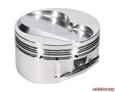 JE Pistons Chevrolet Small Block Piston Kit - 4.125 In. Bore - 1.250 In. CH, -4.70 CC, Set of 8 - 281797
