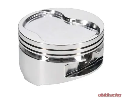JE Pistons Ford Small Block Piston Kit - 4.125 in. Bore - 1.350 in. CH, -32.00 CC  Set of 8 - 207418