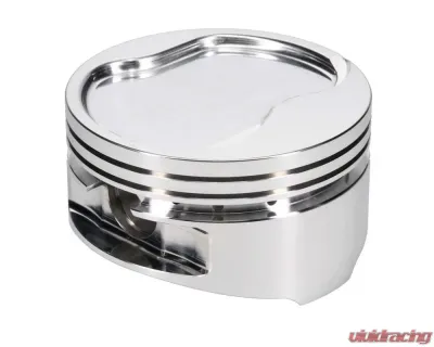 JE Pistons Ford Small Block Piston Kit - 4.125 in. Bore - 1.350 in. CH, -32.00 CC  Set of 8 - 207418
