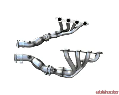 American Racing Headers Chevrolet C7 & C7/Z06 Corvette Mid-Length System - C7-14134300MLWC