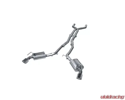 American Racing Headers Chevrolet Camaro V8 2010-2015 Full Catback w/Polished Tips - CAV8-10300SCBK