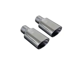 American Racing Headers Chevelle Tips - Double Walled, Polished Stainless Steel