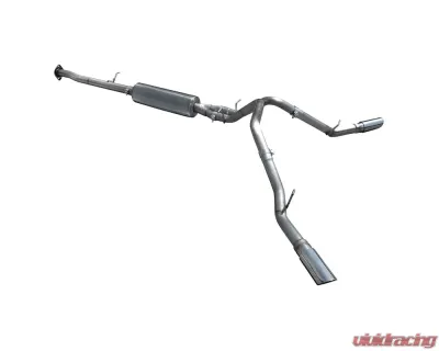 American Racing Dual Exit Catback Headers Chevrolet Silverado 1500 2014-2018 - GMT-14300CTBK