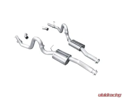 American Racing Headers Fox body Ford Mustang Catback - MSFX-79300CTBK