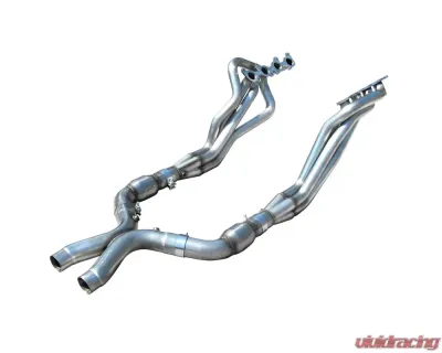 American Racing Long System Headers with H-Pipe Ford Mustang 5.0L Coyote 2011-2014 - MTC5-11178300LSHWC