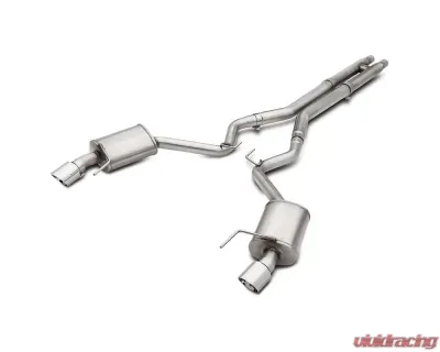 American Racing Headers Ford Mustang 5.0L Coyote 2015-2017 Catback System - MTC5-15212CTBK