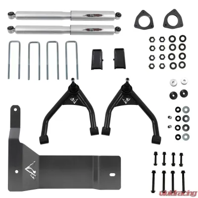 Belltech 4-Inch Lift Kit with Trail Performance Shocks Rear Chevrolet Silverado 1500 | GMC Sierra 1500 2007-2013 - 150207BK