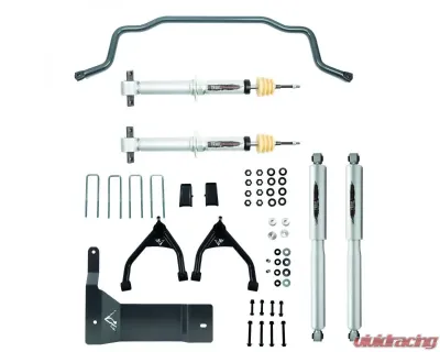Belltech Front and Rear Trail Performance Struts/Shocks 4" Lift Kit Chevrolet Silverado | Sierra 1500 4WD/RWD 2014-2016 - 150206TPS