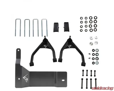 Belltech Front and Rear Trail Performance Struts/Shocks 4" Lift Kit Chevrolet Silverado | Sierra 1500 4WD/RWD 2014-2016 - 150206TPS
